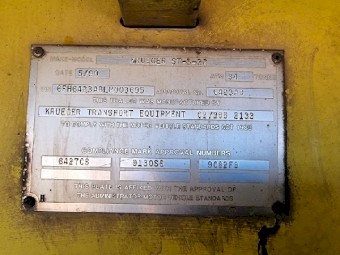 41 ft Krueger Drop deck 