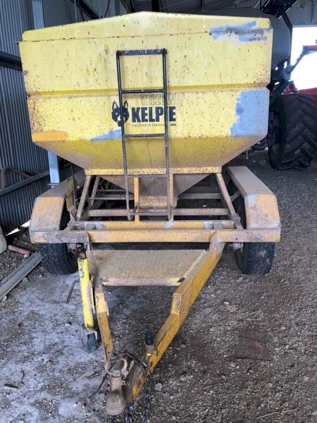 Yellow Kelpie Feed-Out Trailer