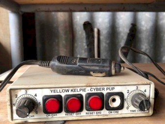 Yellow Kelpie Feed-Out Trailer