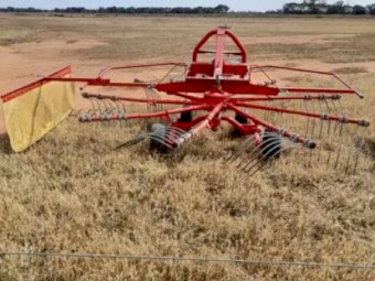 Minions agri T-OT-307-9 rotary rake 