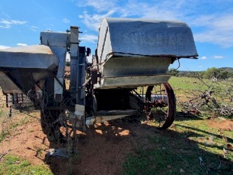 Vintage Sunshine Harvester