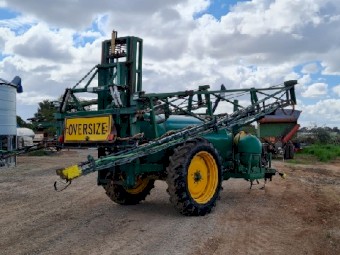 Under Auction - (A167) Goldacres 3027 Tow Behind Sprayer 