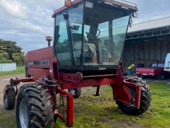 Case Windrower with 25ft front