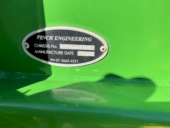 2011   Finch 22 ton Chaser bin