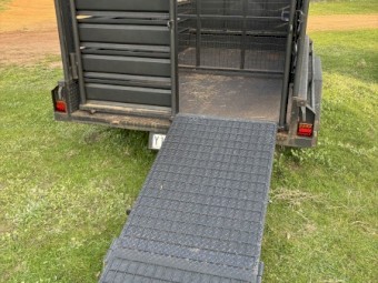 Stock crate to suit 12x6 tandem trailer