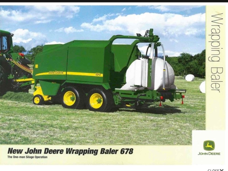 WANTED John Deere 678 Round Baler