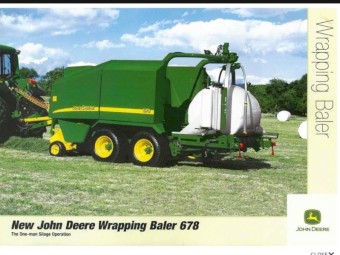 WANTED John Deere 678 Round Baler