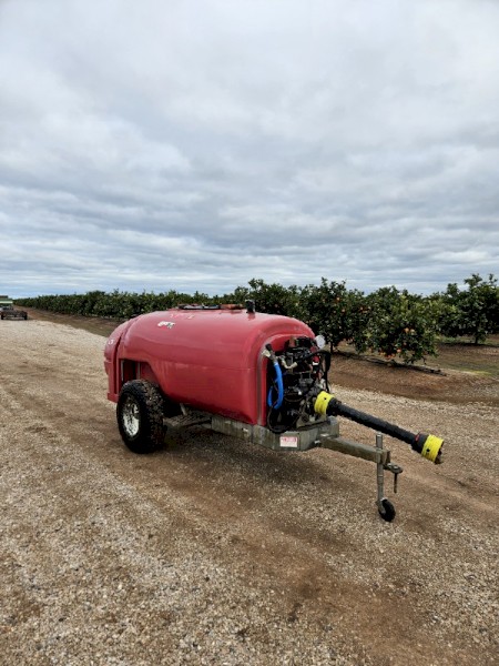2000l silvan air blast supaflo sprayer airblast citrus grapes