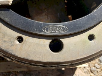 Boss wheel spacer kit Case MX/ New Holland