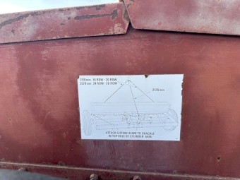 international 511 DD combine 