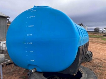 13000 litre Global Poly Tank