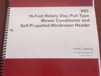 2018 Macdon R85 Mower Conditioner