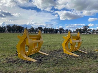 Log Grab for Wheel Loaders