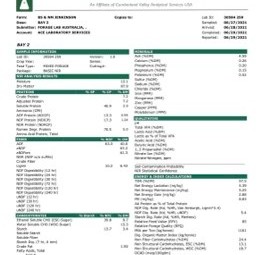 Beardless Wheaten/Ryegrass Hay