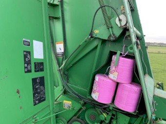 John Deere 535 round baler 6’x5’