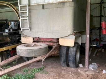 1987 Hamlex Super Dog Grain Trailer