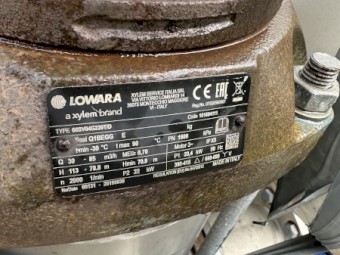 LOWARA TRIPLE PUMP SET