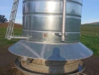 6 Tonne Feeder Silo on Skids