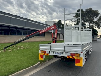 2012 Isuzu FRR600 Crew Cab Truck