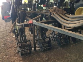 Orthman 8 row folding strip till rig and cart