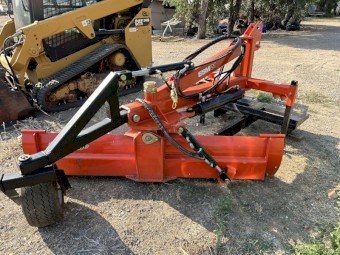 hydraulic grader blade brand new used once challenge 7 ft 3 rams 