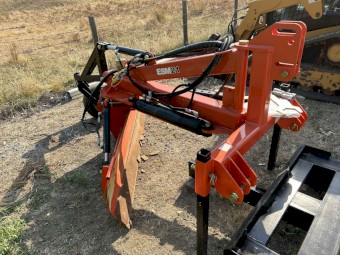 hydraulic grader blade brand new used once challenge 7 ft 3 rams 