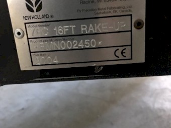 2004 New Holland 76C Pickup Front