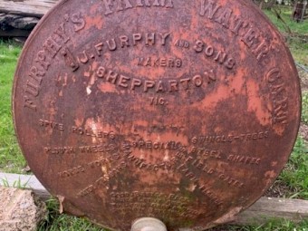 Furphy Water Cart Tank