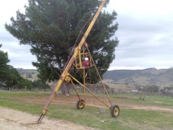 32ft x 6in Petrol 13hp Auger