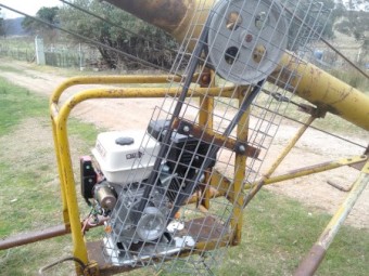 32ft x 6in Petrol 13hp Auger