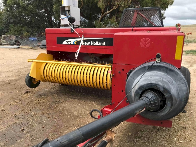 Under Auction - (A159)  New Holland 575 Square Baler 