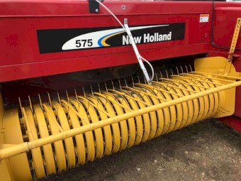 Under Auction - (A159)  New Holland 575 Square Baler 