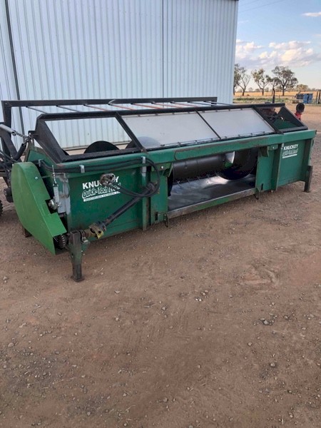 14ft Knuckey Canola pick-up front to suit John Deere header