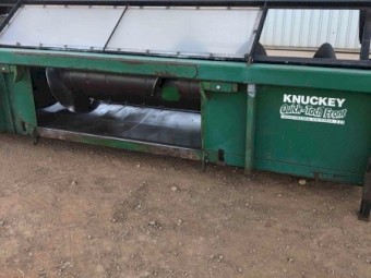 14ft Knuckey Canola pick-up front to suit John Deere header