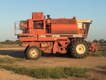 White 9700 rotory header