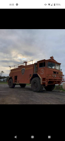 Walter 1980 Fire truck