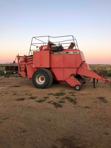 2003 Massey Ferguson 190 Square Baler