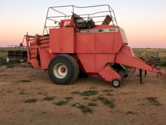 2003 Massey Ferguson 190 Square Baler