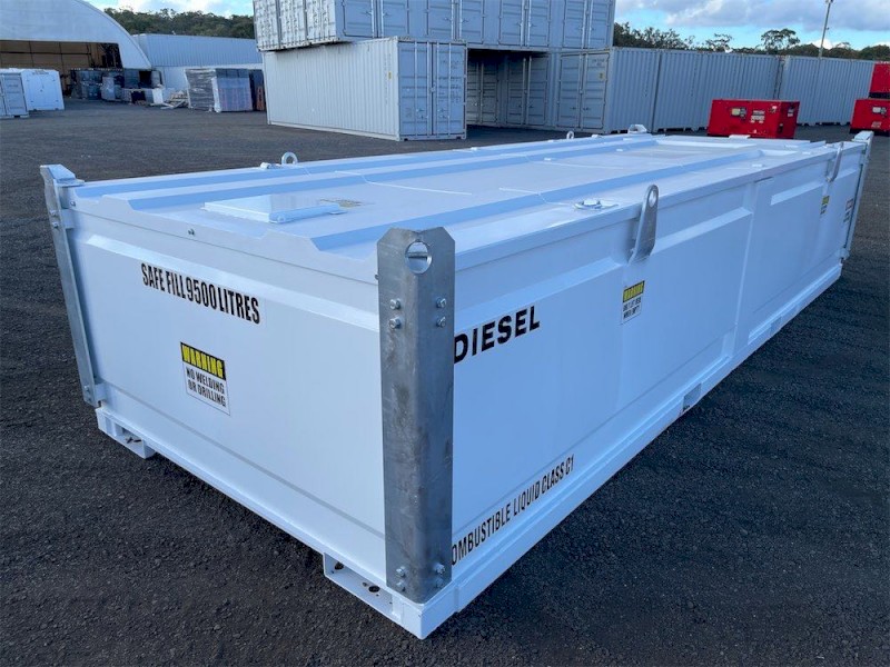 10000L Bunded Diesel Fuel Tank