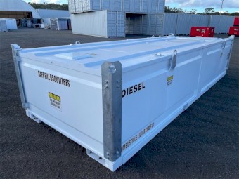10000L Bunded Diesel Fuel Tank