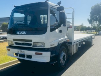 ISUZU FVD950 SITEC 275HP 8.8M STEEL TRAY! 