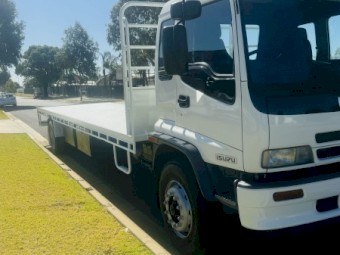 ISUZU FVD950 SITEC 275HP 8.8M STEEL TRAY! 