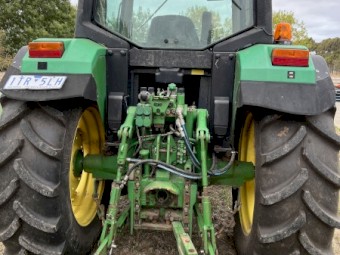 John Deere 6310 Tractor with 640 Loader and Forks