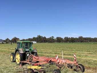 Pottinger Eurotop 701 hay rake