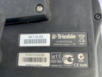 Trimble RTK auto steer CFX 750 display