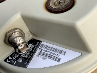 Trimble RTK auto steer CFX 750 display