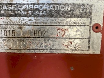 Case IH 1015 Pickup Front