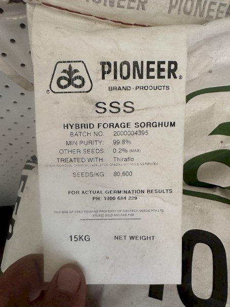 SSS Hybrid Forage Sorghum Seed