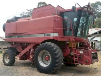2001 Case 2388 with 36ft Draper Front