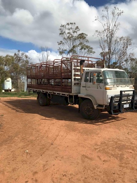 Isuzu truck with stockcrate  